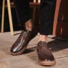 image:imageMens Oxford Sneakers Casual Dressy Shoes for Men Wingtip Brogue Oxfords Leather Shoe Coffee Size 115