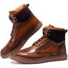 image:imageSneaker Shoe Genuine Leather Casual High Top Dress Boots