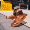 image:imageSneaker Shoe Genuine Leather Casual High Top Dress Boots