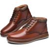 image:imageArkbird Casual Sneaker Shoes Laceup Leather Chukka Boots for Men98brownish