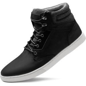 image:imageArkbird Casual Sneaker Shoes Laceup Leather Chukka Boots for Men817glblack