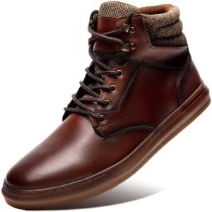 image:imageArkbird Casual Sneaker Shoes Laceup Leather Chukka Boots for Men817light Brown