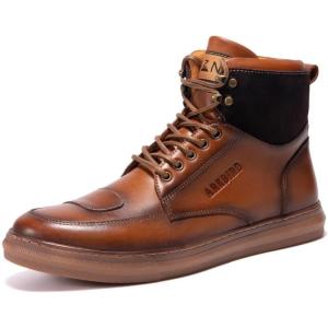 image:imageSneaker Shoe Genuine Leather Casual High Top Dress Boots