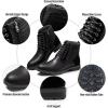 image:imageArkbird Dress Boots Stylish and Comfort Leather Oxfords Chelsea Ankle Boot with ZipperBlack Twotone 806