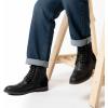 image:imageArkbird Dress Boots Stylish and Comfort Leather Oxfords Chelsea Ankle Boot with ZipperBlack Twotone 806