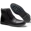 image:imageArkbird Dress Boots Stylish and Comfort Leather Oxfords Chelsea Ankle Boot with ZipperBlack Twotone 806