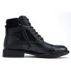 image:imageArkbird Dress Boots Stylish and Comfort Leather Oxfords Chelsea Ankle Boot with ZipperBlack803