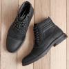 image:imageArkbird Dress Boots Stylish and Comfort Leather Oxfords Chelsea Ankle Boot with ZipperBlack806