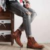 image:imageArkbird Dress Boots Stylish and Comfort Leather Oxfords Chelsea Ankle Boot with ZipperBrown806