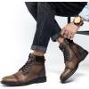 image:imageArkbird Dress Boots Stylish and Comfort Leather Oxfords Chelsea Ankle Boot with ZipperBrownembossed803