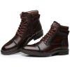 image:imageArkbird Dress Boots Stylish and Comfort Leather Oxfords Chelsea Ankle Boot with ZipperBrownish803