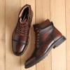 image:imageArkbird Dress Boots Stylish and Comfort Leather Oxfords Chelsea Ankle Boot with ZipperBrownish803