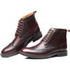 image:imageArkbird Dress Boots Stylish and Comfort Leather Oxfords Chelsea Ankle Boot with ZipperBrownish999