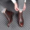 image:imageArkbird Dress Boots Stylish and Comfort Leather Oxfords Chelsea Ankle Boot with ZipperBrownish999