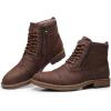 image:imageArkbird Dress Boots Stylish and Comfort Leather Oxfords Chelsea Ankle Boot with ZipperCoffee806