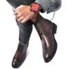 image:imageArkbird Dress Boots Stylish and Comfort Leather Oxfords Chelsea Ankle Boot with ZipperCoffee999