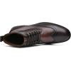 image:imageArkbird Dress Boots Stylish and Comfort Leather Oxfords Chelsea Ankle Boot with ZipperCoffee999