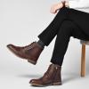 image:imageArkbird Dress Boots Stylish and Comfort Leather Oxfords Chelsea Ankle Boot with ZipperCoffeeembossed806