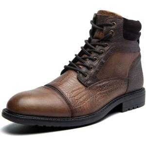image:imageArkbird Dress Boots Stylish and Comfort Leather Oxfords Chelsea Ankle Boot with ZipperBrownembossed803