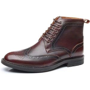 image:imageArkbird Dress Boots Stylish and Comfort Leather Oxfords Chelsea Ankle Boot with ZipperBrownish999