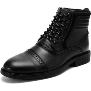 image:imageArkbird Dress Boots Stylish and Comfort Leather Oxfords Chelsea Ankle Boot with ZipperGrayblack806