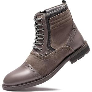 image:imageArkbird Dress Boots Stylish and Comfort Leather Oxfords Chelsea Ankle Boot with ZipperSlategray806