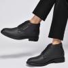 image:imageChukka Boots Fashion and Comfort Casual Oxfords Ankle Lace Up Boot Square Embossing