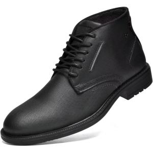 image:imageChukka Boots Fashion and Comfort Casual Oxfords Ankle Lace Up Boot Square Embossing