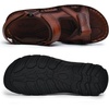 image:imageArkbird Mens Sandals Closed Toe Leather Fisherman Outdoor Hiking Sport Shoes SummerBrown221