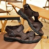 image:imageArkbird Mens Sandals Closed Toe Leather Fisherman Outdoor Hiking Sport Shoes SummerCoffee221