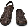 image:imageArkbird Mens Sandals Closed Toe Leather Fisherman Outdoor Hiking Sport Shoes SummerCoffee83