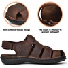 image:imageArkbird Mens Sandals Closed Toe Leather Fisherman Outdoor Hiking Sport Shoes SummerCoffee85