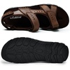 image:imageArkbird Mens Sandals Closed Toe Leather Fisherman Outdoor Hiking Sport Shoes SummerCoffee90