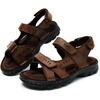 image:imageArkbird Mens Sandals Closed Toe Leather Fisherman Outdoor Hiking Sport Shoes SummerCoffee90
