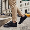 image:imageArkbird Casual Sneakers Breathable LaceUp Leather Walking Shoes Comfortable Fashion Sneakers for Men Daily WorkBlack105
