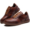 image:imageArkbird Casual Sneakers Breathable LaceUp Leather Walking Shoes Comfortable Fashion Sneakers for Men Daily WorkBrown112
