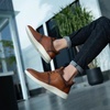 image:imageArkbird Casual Sneakers Breathable LaceUp Leather Walking Shoes Comfortable Fashion Sneakers for Men Daily WorkBrown2211