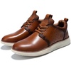 image:imageArkbird Casual Sneakers Breathable LaceUp Leather Walking Shoes Comfortable Fashion Sneakers for Men Daily WorkBrown2211