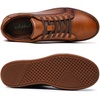 image:imageArkbird Casual Sneakers Breathable LaceUp Leather Walking Shoes Comfortable Fashion Sneakers for Men Daily WorkBrownness103