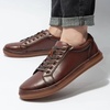 image:imageArkbird Casual Sneakers Breathable LaceUp Leather Walking Shoes Comfortable Fashion Sneakers for Men Daily WorkCoffee103