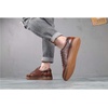 image:imageArkbird Casual Sneakers Breathable LaceUp Leather Walking Shoes Comfortable Fashion Sneakers for Men Daily WorkDark Brown 103