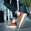 image:imageArkbird Casual Sneakers Breathable LaceUp Leather Walking Shoes Comfortable Fashion Sneakers for Men Daily WorkDark Brown2211
