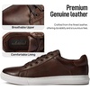 image:imageArkbird Casual Sneakers Breathable LaceUp Leather Walking Shoes Comfortable Fashion Sneakers for Men Daily WorkNbcoffee 105