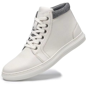 image:imageArkbird Casual Sneakers Breathable LaceUp Leather Walking Shoes Comfortable Fashion Sneakers for Men Daily WorkBeige363
