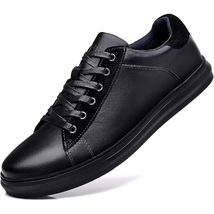 image:imageArkbird Casual Sneakers Breathable LaceUp Leather Walking Shoes Comfortable Fashion Sneakers for Men Daily WorkBlack105