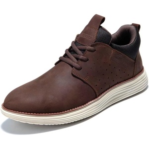image:imageArkbird Casual Sneakers Breathable LaceUp Leather Walking Shoes Comfortable Fashion Sneakers for Men Daily WorkCoffee2211